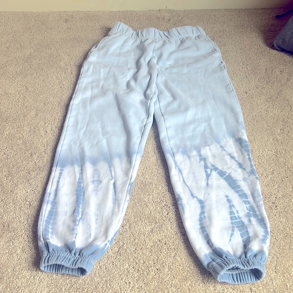 Pacsun L.A. Hearts Blue tie dye sweatpants